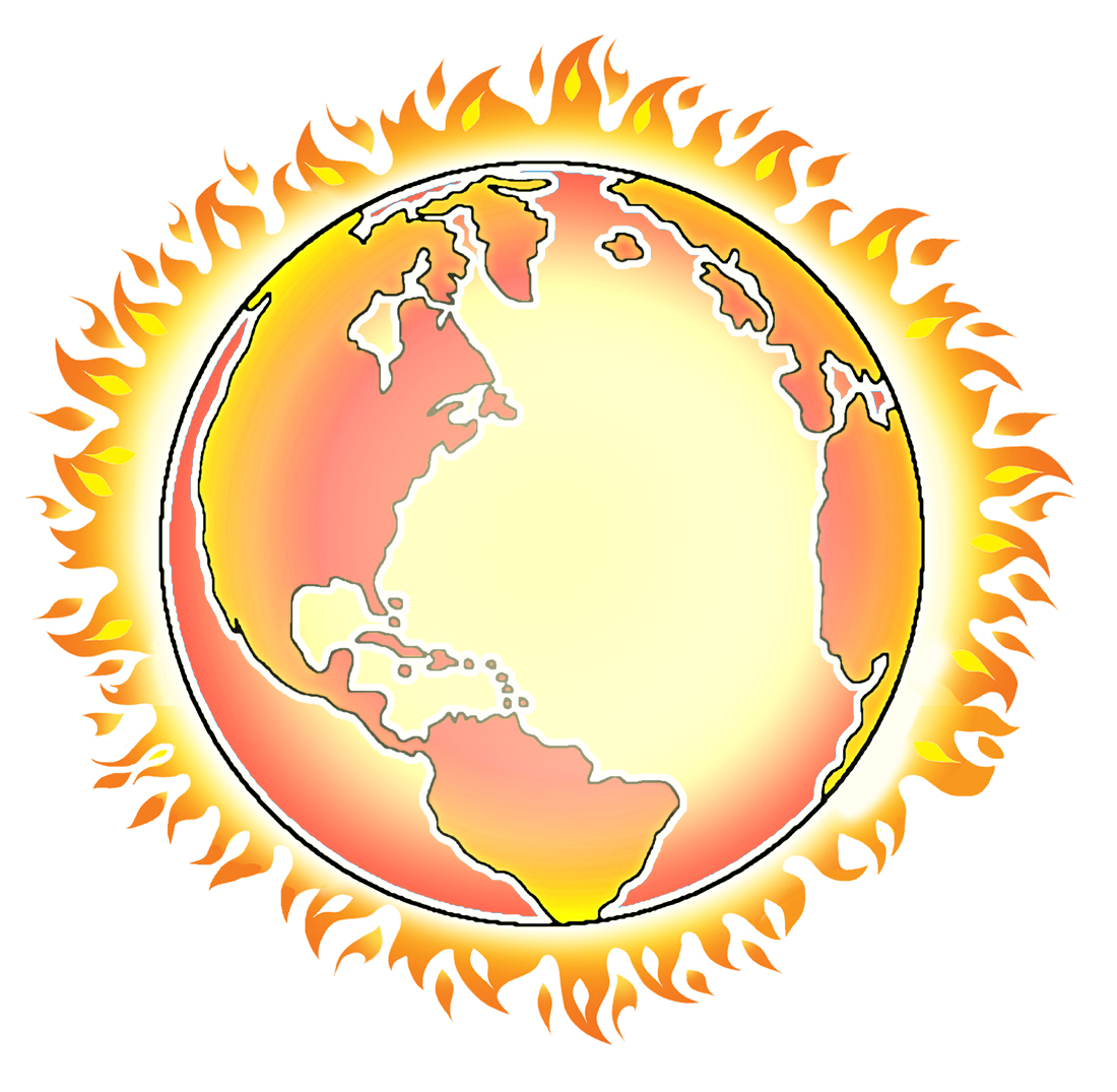 global warming clipart