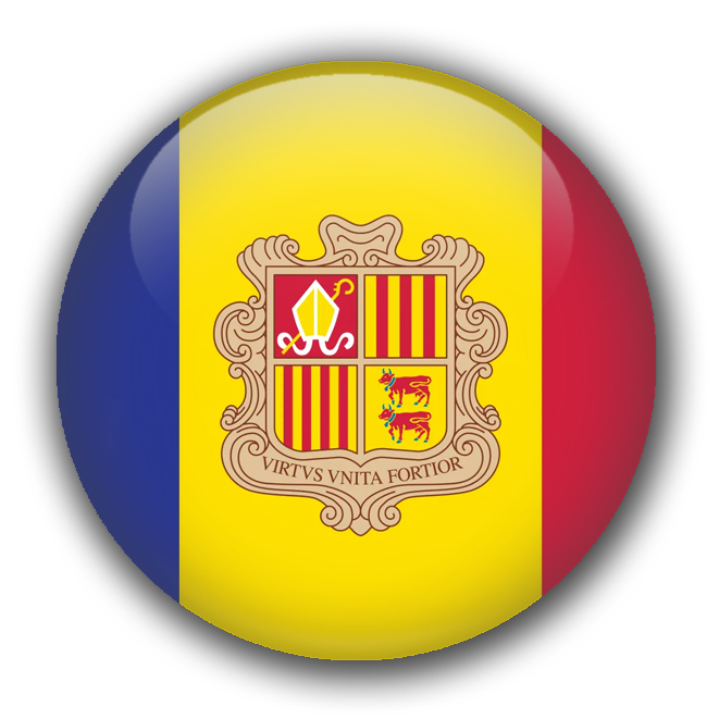Flag of Andorra Clipart