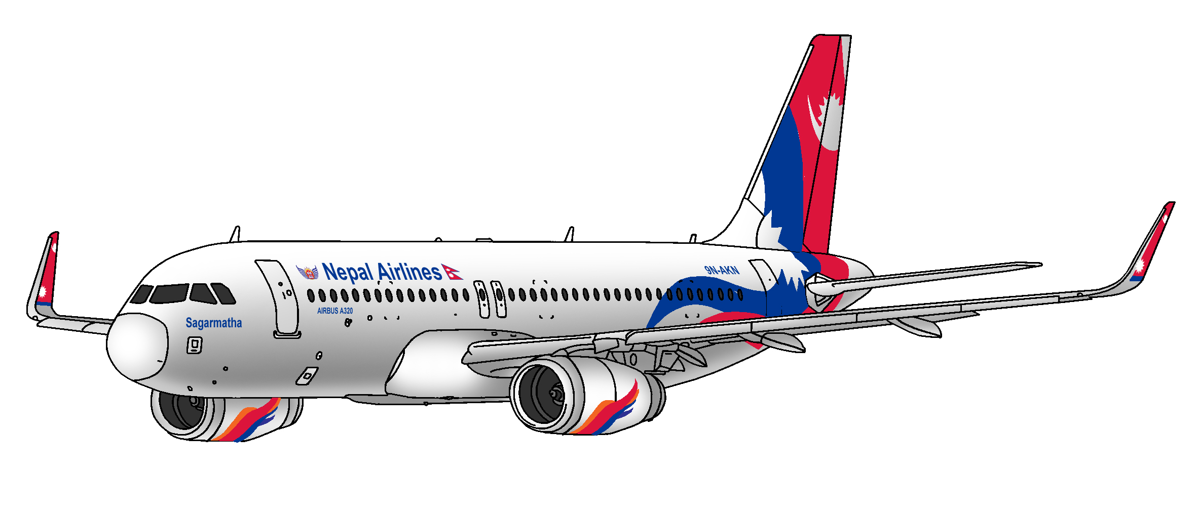 Nepal Airlines AIRBUS A320