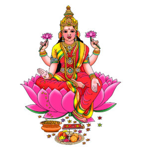 Laxmi Mata goddess clipart | Clipart Nepal