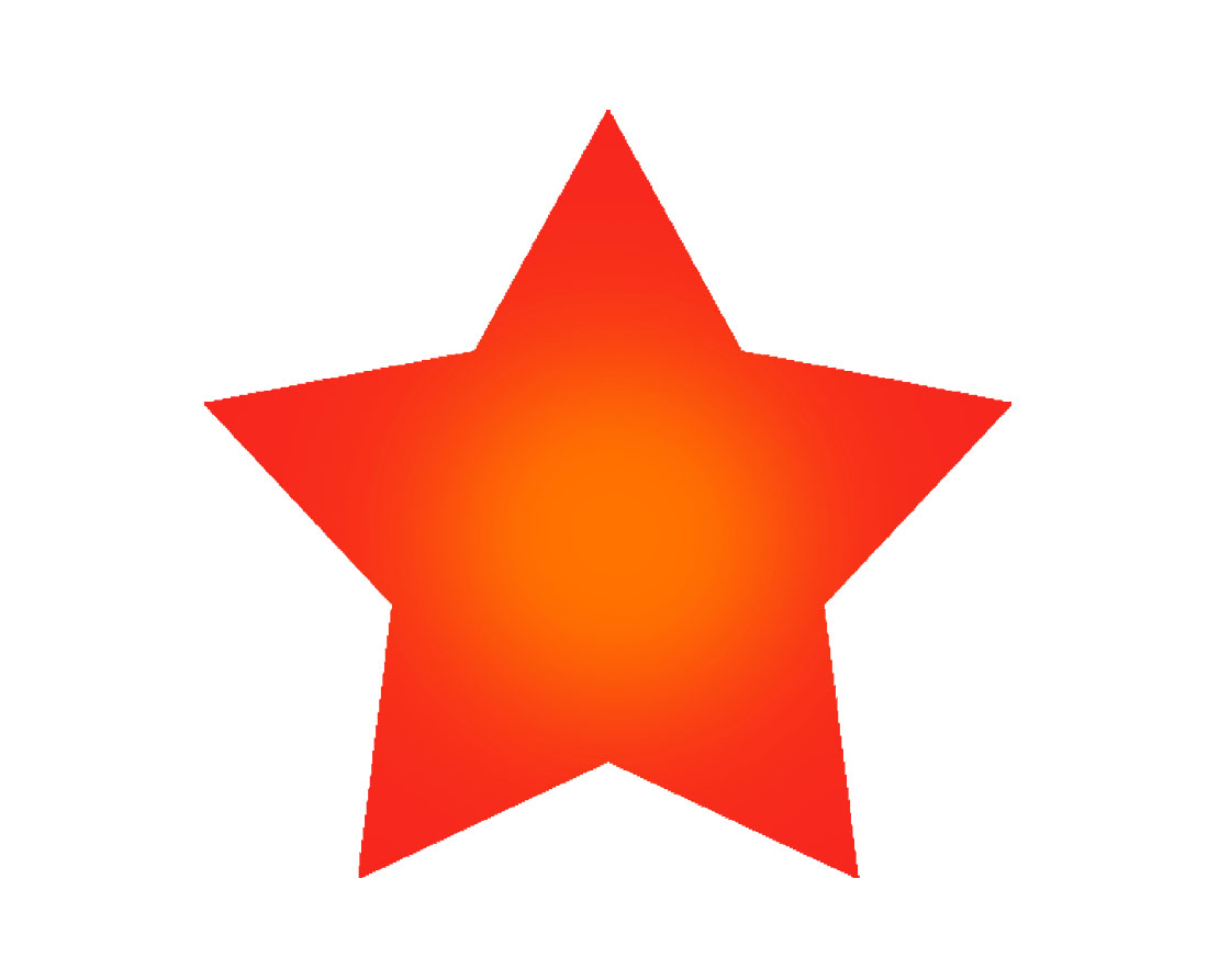 red star clipart