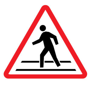 Pedestrian symbol | Clipart Nepal