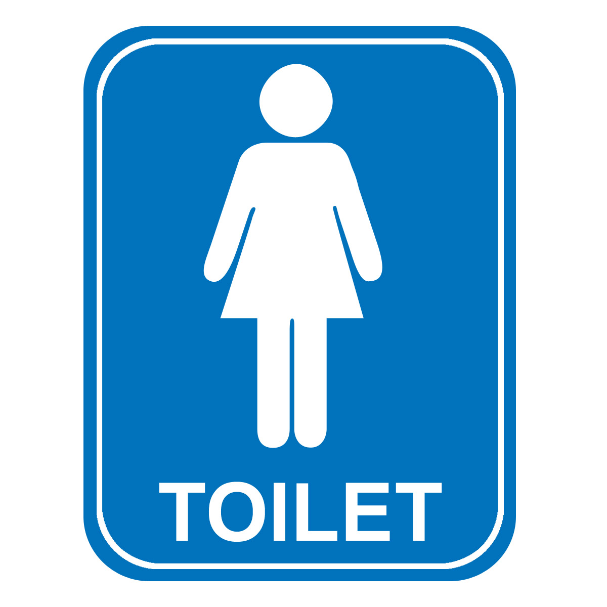 Ladies toilet sign | Clipart Nepal