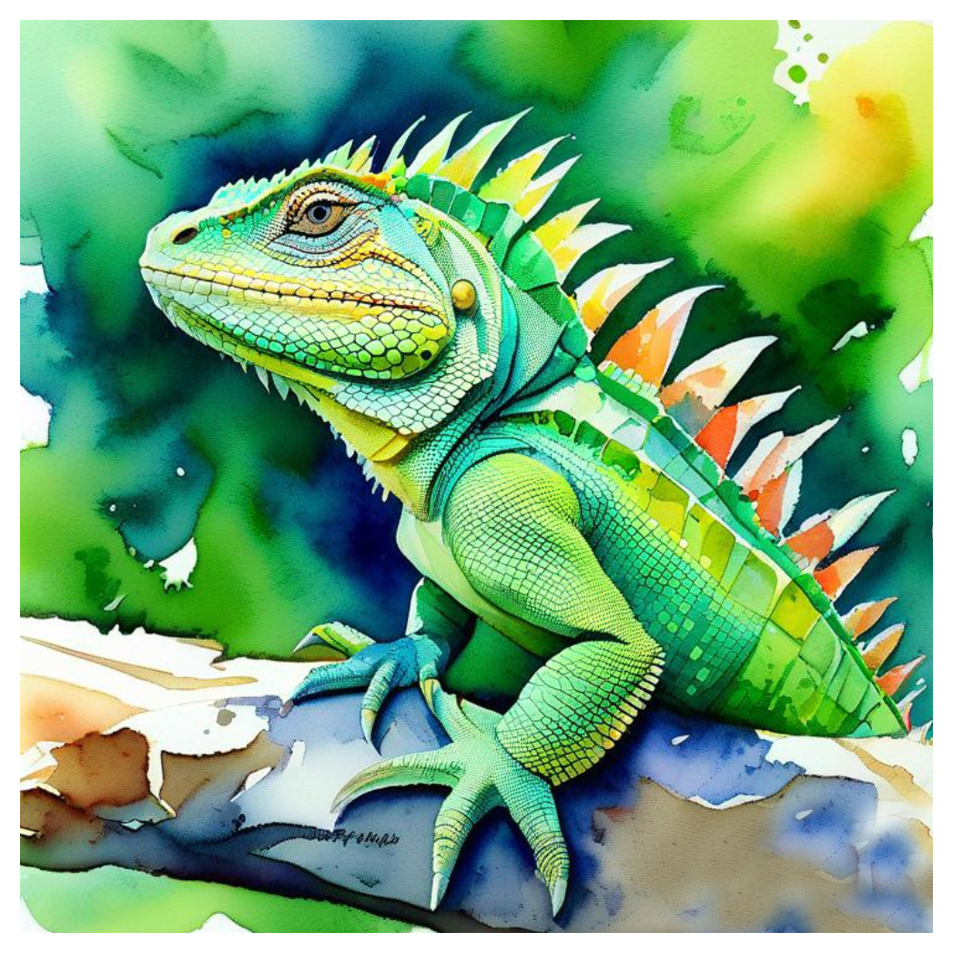 iguana clipart drawing sketch